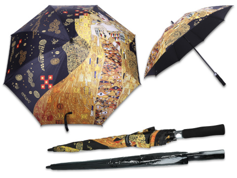 Duża parasolka parasol automatyczny Klimt Adela Carmani