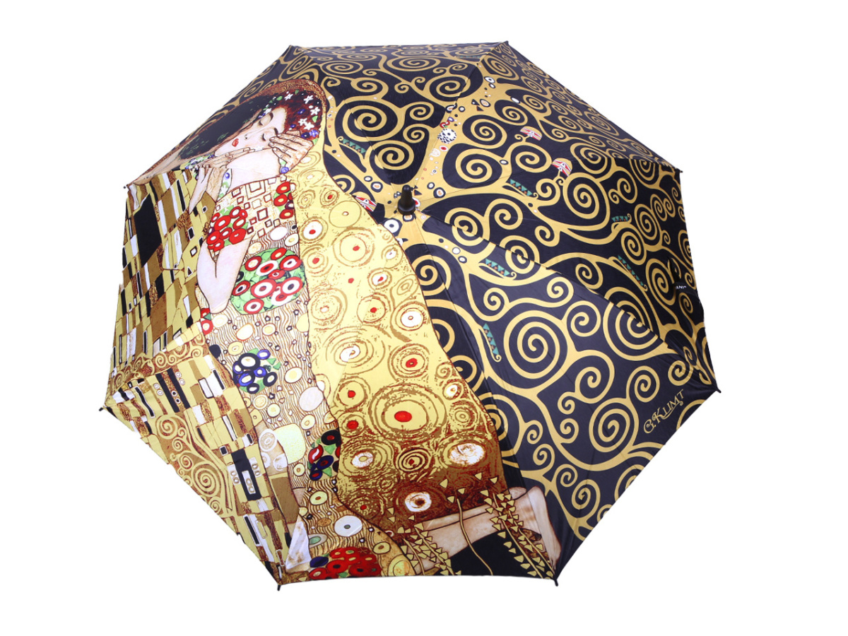 Parasolka parasol automatyczny Klimt Pocałunek Drzewo Carmani