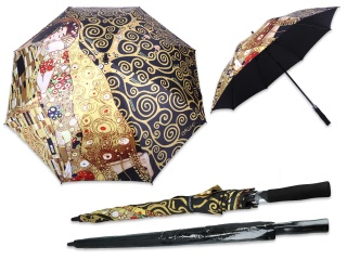 Parasolka parasol automatyczny Klimt Pocałunek Drzewo Carmani