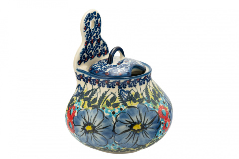 Pojemnik na sól solnica ceramiczny z Bolesławca
