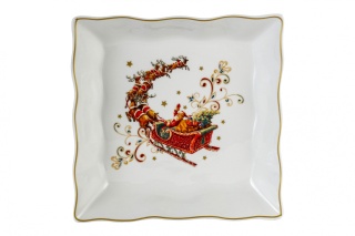 Patera miska na ciastka mikołaj magnoble święta salaterka