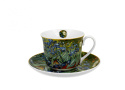 Zestaw filiżanka jumbo spodek do herbaty Van Gogh Irysy
