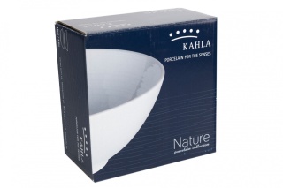 2 miski okrągłe białe z porcelany miska Kahla Nature