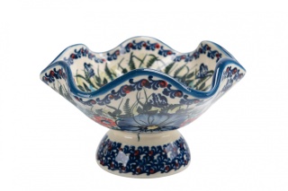 Owocarka z ceramiki Bolesławiec malowany wzór