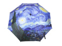 Parasolka parasol automatyczny Van Gogh noc gwiazdy Carmani