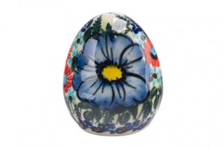 Pieprzniczka ceramiczna z Bolesławca malowany wzór