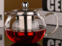 Szklany czajnik z zaparzaczem dzbanek 0,95 litra do herbaty