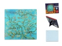 Talerzyk szklana podkładka pod kubek Carmani Gogh almond