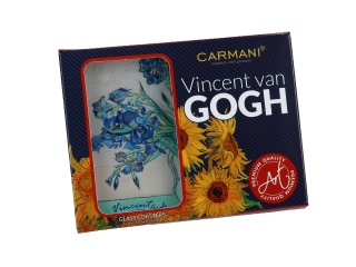 Talerzyk szklana podkładka pod kubek Carmani Van Gogh Irysy