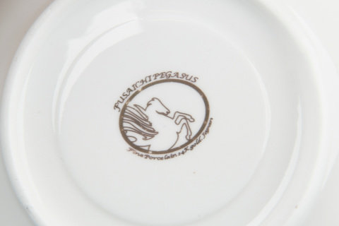 Komplet 6 małych filiżanek do espresso fusaichi pegasus