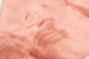 Dywanik róż futerko do sypialni łazienki dekoracja 90 cm