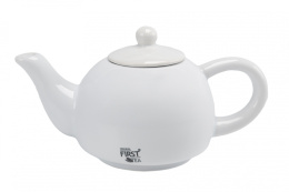 Dzbanek czajnik do herbaty biały klasyka first tea 460 ml