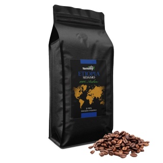 Kawa Etiopia Sidamo ziarnista 1 kg świeżo palona Tommy cafe