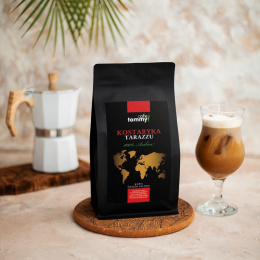 Kawa Kostaryka Tarrazu ziarnista 1 kg świeżo palona Tommy