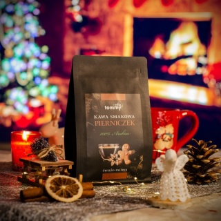 Kawa smakowa ciasteczko pierniczek ziarnista 250g Tommy cafe