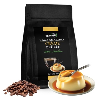 Kawa smakowa creme brule ziarnista 250g Tommy cafe arabica