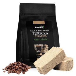 Kawa smakowa Turecka chałwa ziarnista 250g Tommy na prezent