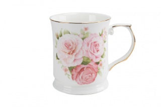 Kubek z porcelany do herbaty Fusaichi Pegasus kwiaty róże