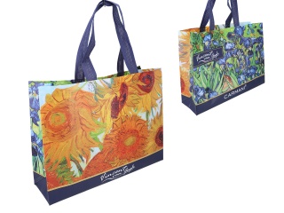 Torba śniadaniowa Van Gogh irysy słoneczniki malarstwo