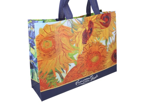 Torba śniadaniowa Van Gogh irysy słoneczniki malarstwo