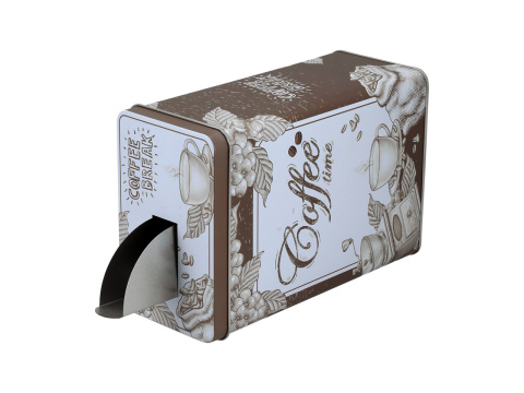 Wyjątkowa puszka do kawy lub herbaty z dozownikiem Carmani