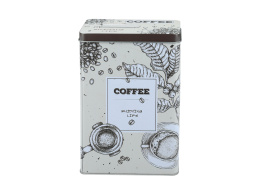 Puszka do kawy lub herbaty z dozownikiem Carmani coffee