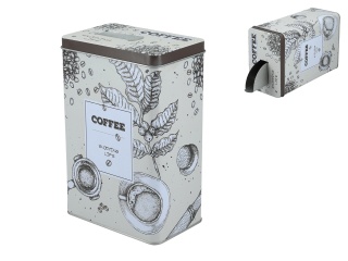 Puszka do kawy lub herbaty z dozownikiem Carmani coffee