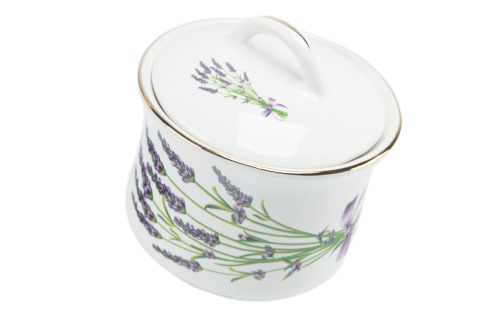 Cukiernica ozdobiona motywem lawendy Mieroszów