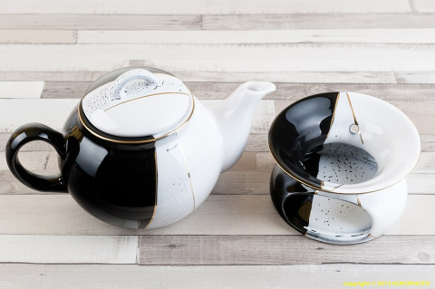 Dzbanek podgrzewacz 1l trio Mieroszów imbryk