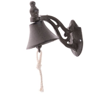 Dzwon żeliwny do powieszenia dzwonek do drzwi ozdoba