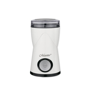 Elektryczny młynek do mielenia kawy przypraw biały Maestro