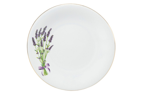 Filiżanka do picia herbaty z Mieroszowa kokarda lawenda