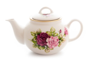 Imbryk do parzenie herbaty lub ziół Mieroszów róża