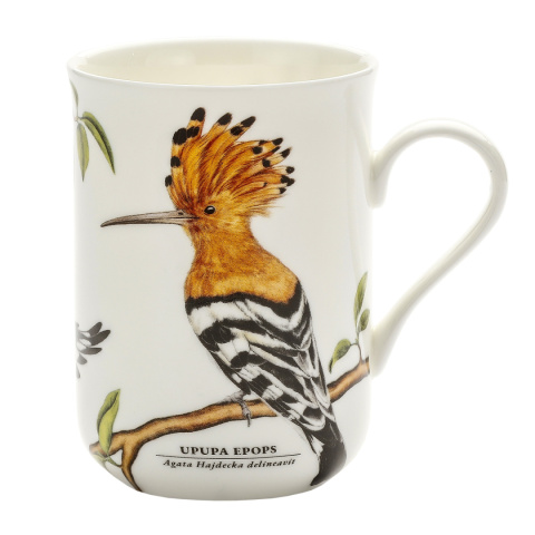 Kubek na prezent porcelanowy by Agata Hajdecka dudek ptak