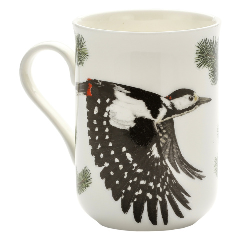 Kubek na urodziny porcelanowy by Agata Hajdecka dzięcioł