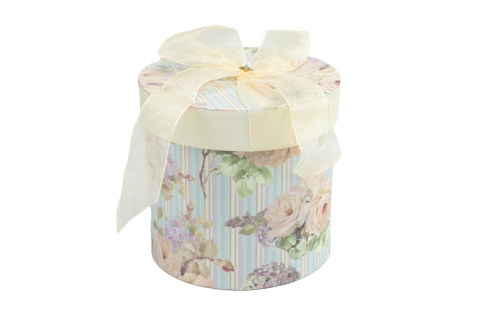 Kubek z porcelany do herbaty kawy kwiaty pastel na prezent