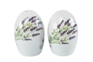 Solniczka i pieprzniczka ceramiczna z Mieroszowa