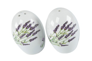 Solniczka i pieprzniczka ceramiczna z Mieroszowa