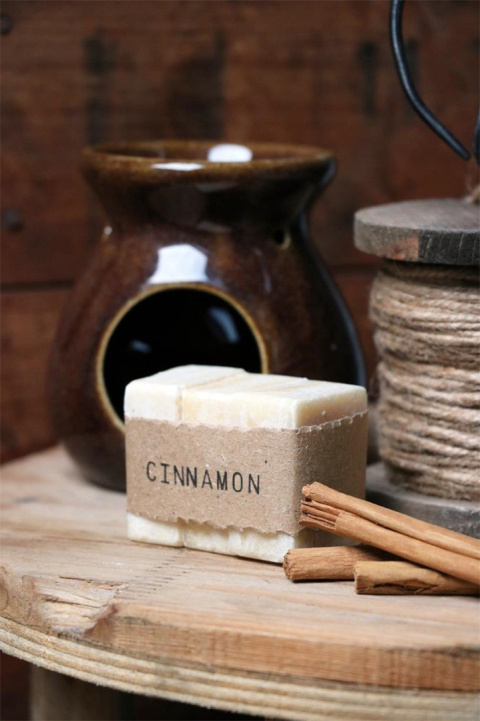 Cynamonowy wosk zapachowy do kominka szafy 3 sztuki cynamon