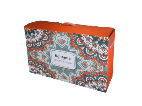 Zestaw 4 miseczki talerze łyżeczki do sushi dla 4 osób geo