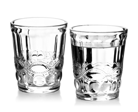 Zestaw szklanek 6 szt Elise Sweet do wody soków na urodziny