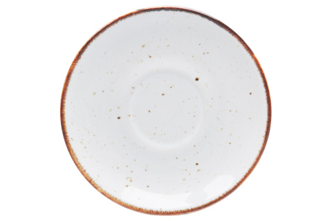 Kremowa filiżanka do espresso kamionka bel rustic kera