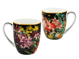 Kubek do kawy camio kwiaty barok Carmani malarz Johannes