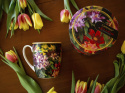 Kubek do kawy camio kwiaty barok Carmani malarz Johannes