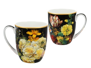 Kubek do kawy camio kwiaty barok Carmani malarz Reekers