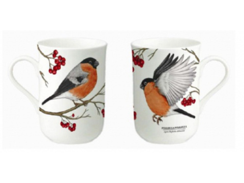 Kubek na urodziny porcelanowy by Agata Hajdecka gil ptak