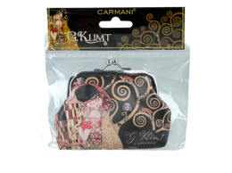 Mała portmonetka z motywem Gustava Klimta Pocałunek