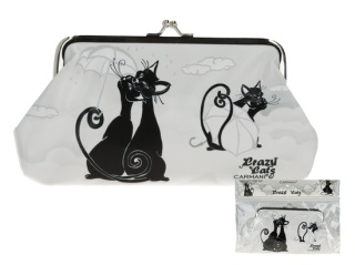 Portfelik z motywem kotów koci świat