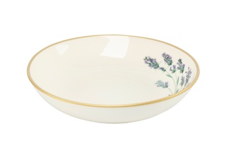 Talerz głęboki lawenda Mieroszów obiadowy