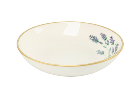Talerz głęboki lawenda Mieroszów obiadowy